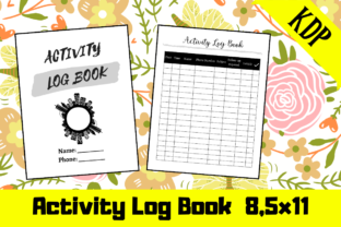 Activity Log Book KDP Interior: A Ready-to-Upload Asset