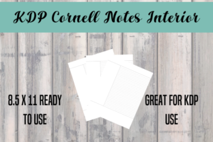 Cornell Notes Interior: Print Ready Design