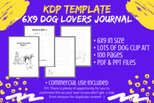 Creating Unique Low Content Books with the KDP Interior - 6 X 9 Dog Lovers Journal