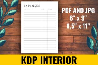 Expenses Tracker KDP Interior: Practical Applications for Financial Organization