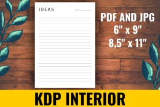 Ideas Journal KDP Interior: Streamlining Low-Content Publishing Workflows