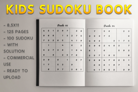Kids Sudoku Book KDP Template: A Strategic Asset for Low-Content Publishing
