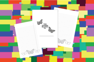Lined Journal Interior with Butterfly: Design Versatility and Commercial Application
