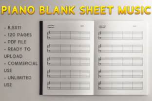 Streamlining KDP Publishing: The Strategic Value of a No-Bleed Piano Sheet Music Template
